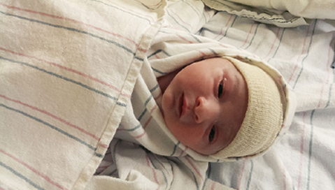 Daddy and baby Eowyn